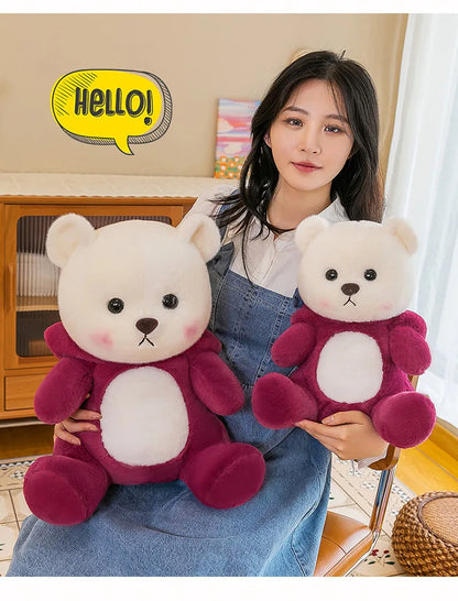 65cm Kawaii Little Bear Plush Doll Cute Soft Anime Lina Bear Plush Doll Cartoon Valentine's Day Birthday Gift Children's Holiday