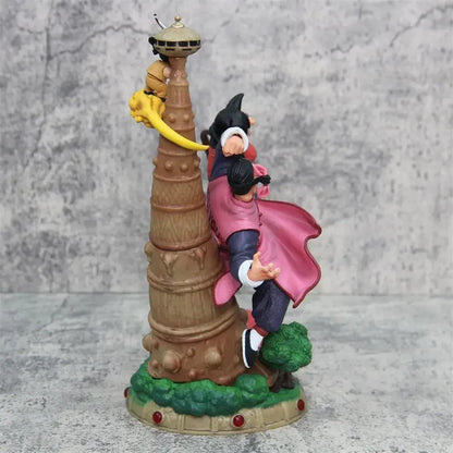 28cm Dragon Ball Anime Figures Goku Figurine Tao Pai Pai Vs Son Goku Series Karin Tower Action Figures Collectible Ornament Toys