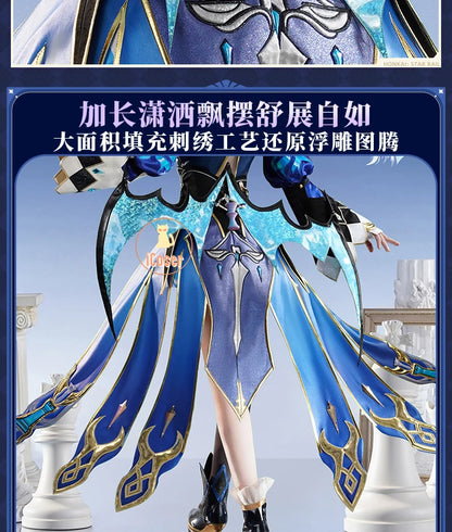 Honkai Star Rail Cerydra Cosplay Costume Wig Dress Uniform Headwear Game Outfit Halloween Party for Women Girls Role Play Props