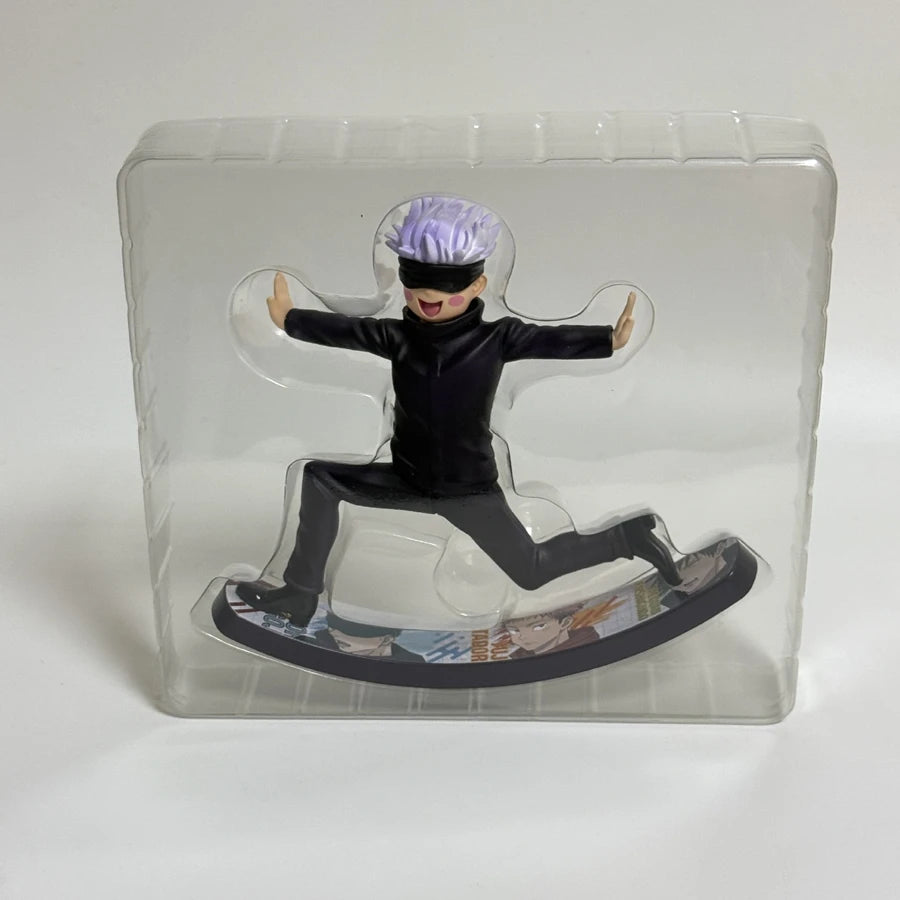 16.5cm Jujutsu Kaisen Anime Figure Rocking Trojan Gojou Satoru Action Figure Car Decorations PVC Adult Collection Model Doll Toy