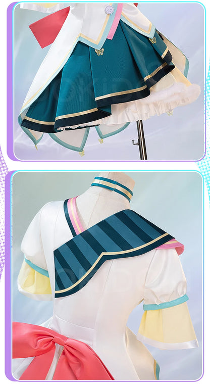 Kusanagii Nenee Cosplay Costume Game Cosplay DokiDoki-R Women Cute Costume Dress Kusanagii Nenee Cosplay