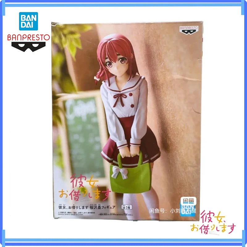 In Stock Banpresto Bandai Original Rent A Girlfriend Sakurasawa Sumi Action Figure Model Boxed Toys Characters Gifts