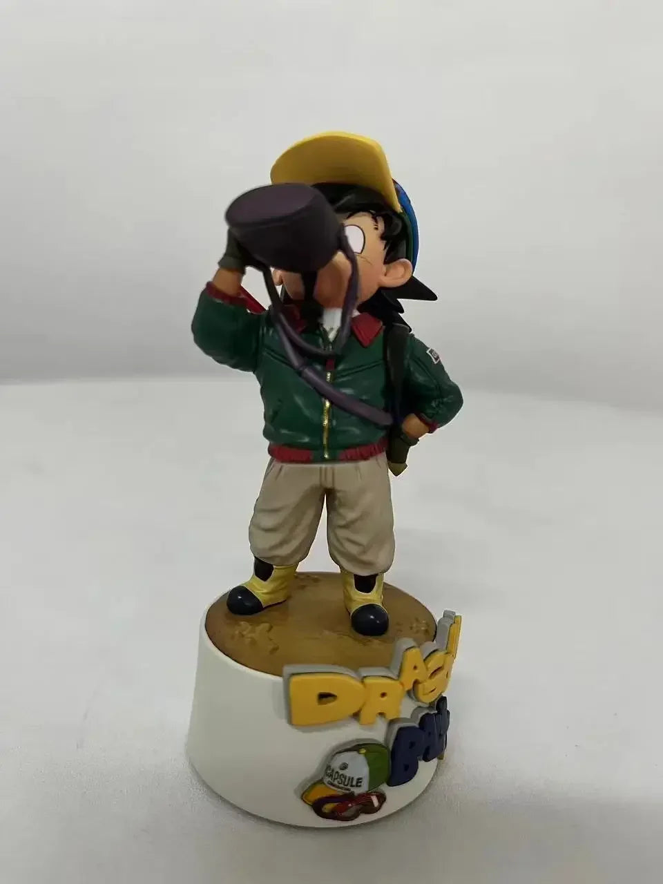 10cm Dragon Ball Cartoon Character Drinking Water Little Goku PVC Action Figure Model Statue Collection Decoration Toys Gift