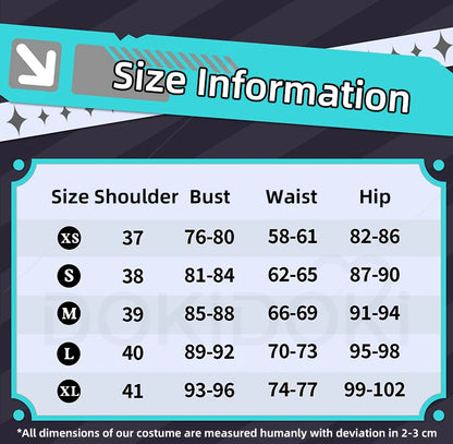 【Last Batch】IN STOCK Rumii Zoeyy Miraa Cosplay Costume【XS-3XL】DokiDoki-R Women Yellow Suit Rumii Miraa Costume Plus Size