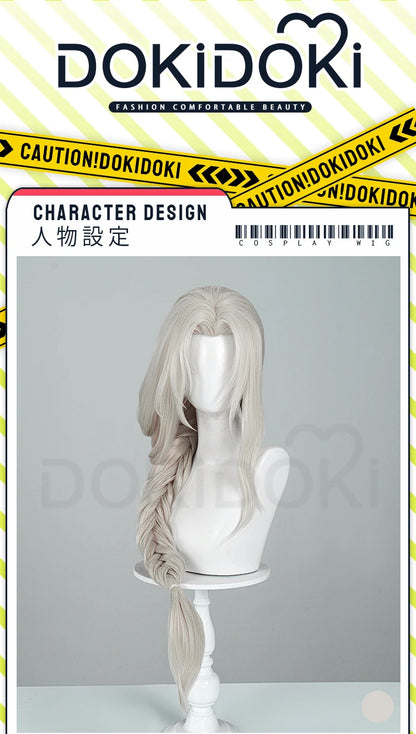 IN STOCK The Fire Keeper Ciaran Wig Game Dark Souls Cosplay Wig DokiDoki Women 80cm Long Hair Cosplay Eye Mask Free Wig Cap