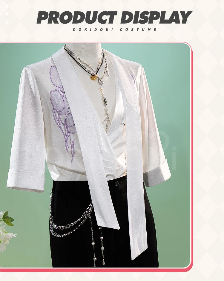 Sylus Rafayel Xavier Zayne Caleb Cosplay Game Love and Deepspace【M-3XL】DokiDoki-N Spring Flower Plus Size