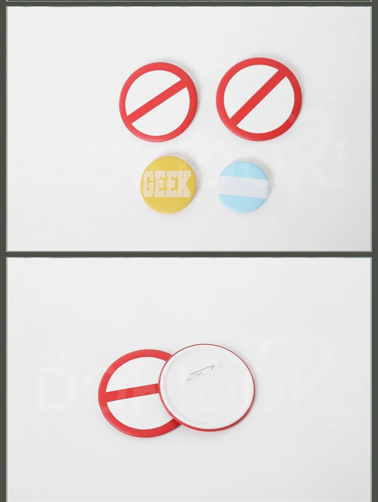 Brief Cosplay Costume Anime【S-2XL】Dokidoki-R Men Cosplay Geekboy Brief Backpack Panty Plus Size Male Cosplay