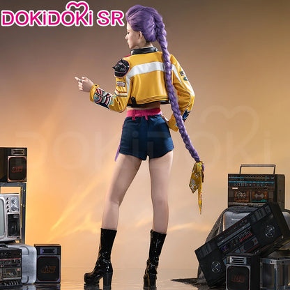 【Last Batch】Rumii Miraa Zoeyy Cosplay Costume Demon【XS-3XL】DokiDoki-SR Yellow Costume Zoeyy Rumii Cosplay Plus Size