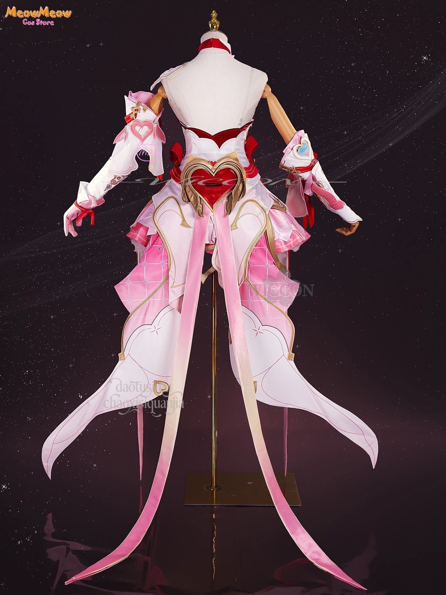 Honkai Impact 3 Elysia Cosplay Costume Set Polyester