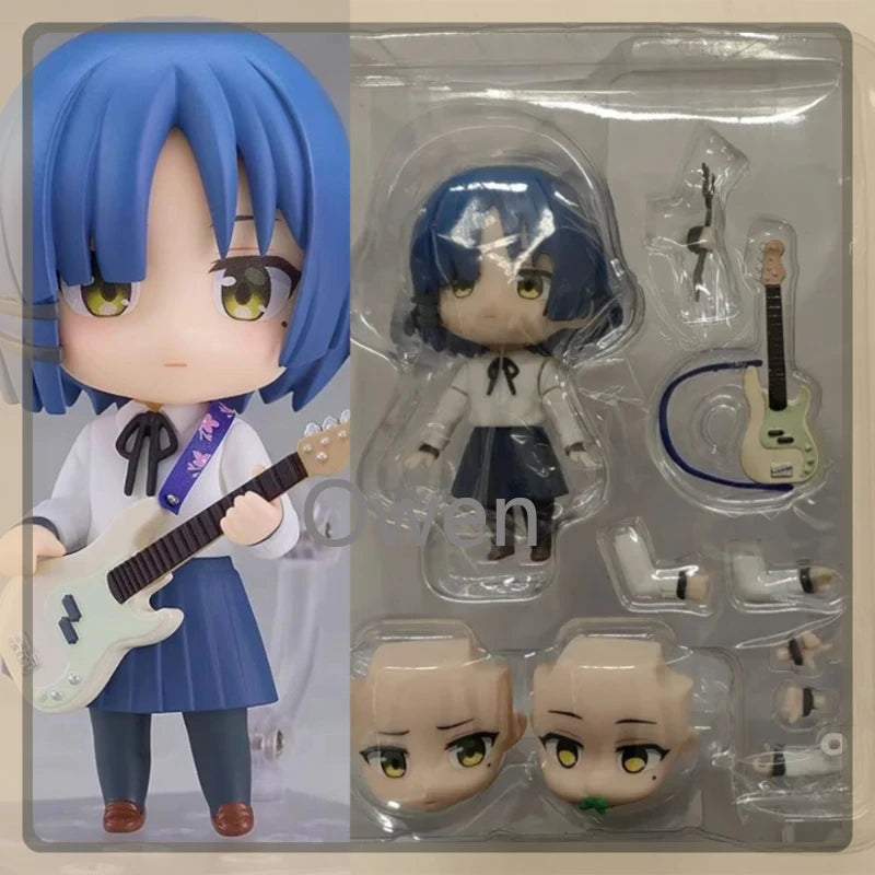 Q-version Girl Anime BOCCHI THE ROCK Gotoh Hitori Figurine Yamada Ryo Action Figures Cute Dinosaur PVC Collection Model Toy Gift