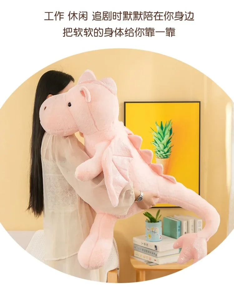 58cm Large Size Dinosaur Soft Gift Stuffed Animal Plush Kawaii Dino Plush Animal Toy Plush Toys Pillow Stuffed Soft Plushie