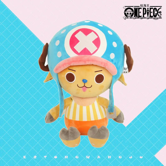 25-30cm Genuine Anime Cartoon Classic Tony Tony Chopper Plush Doll Toys Cartoon Stuffed Toys Throw Pillow Children Birthday Gift