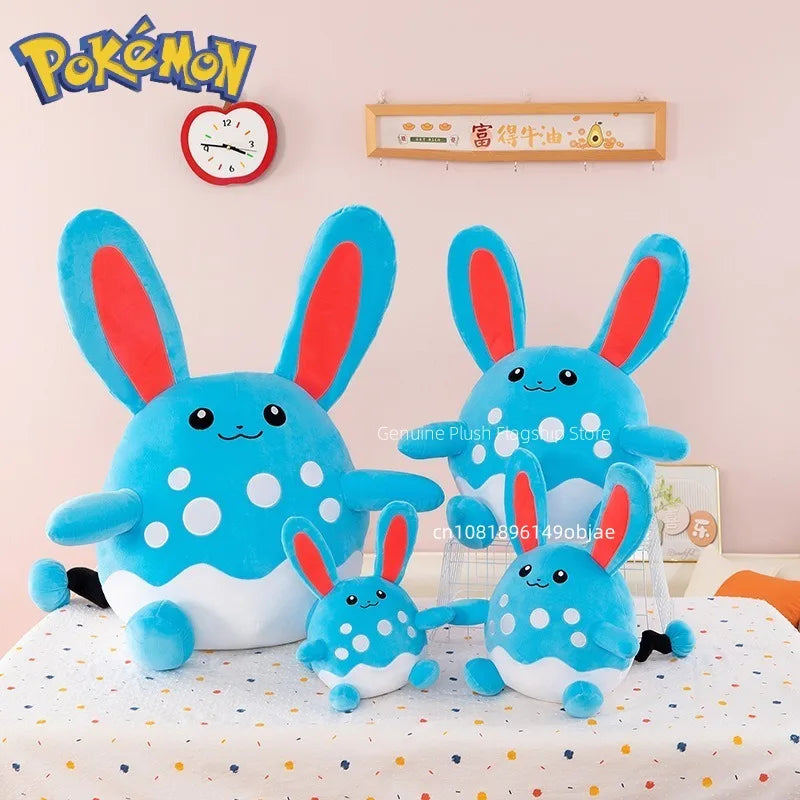 35/50/70cm Big Size Pokemon Azumarilla Anime Plush Stuffed Doll Room Decoration Plushies Kawaii Pillow Ornaments Children's Gift