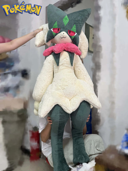 170CM Meowscarada Plushies NEW Pokemon Peluche Kawaii Cartoon Anime Stuffed Ornament Comfortable Soft Doll Children Toy Gift