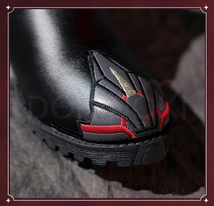 Heroine Caleb Shoes Cosplay Game Love and Deepspace DokiDoki Men Women MC Hunter Boots Caleb Cosplay Shoes