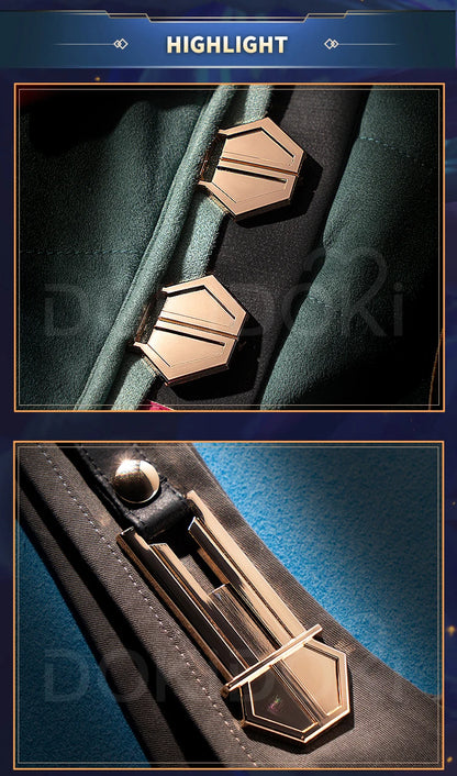 IN STOCK Jinxx Powderr Cosplay Costume Anime Cosplay【S-3XL】DokiDoki-SR Women Jinxx Powderr Vest Cosplay Plus Size