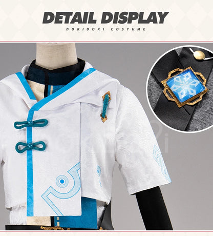 Chongyun Cosplay Costume Game Genshin Impact【XS-3XL】DokiDoki-N Men Chongyun Plus Size