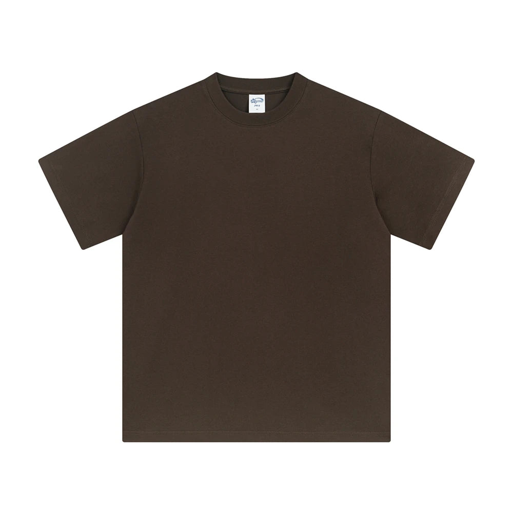 ZODF Fashion 2025 Summer Men Sorona T-Shirts Unisex Casual Cool Feeling Quick Dry O Neck 245gsm T Shirt Brand Tees HY1032