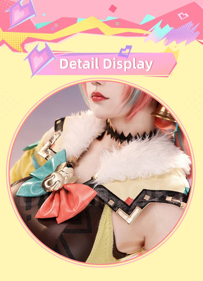 IN STOCK Varesa Cosplay Costume Game Genshin Impact【S-5XL】DokiDoki-SR Women Cute Halloween Cosplay Varesa Wig Plus Size