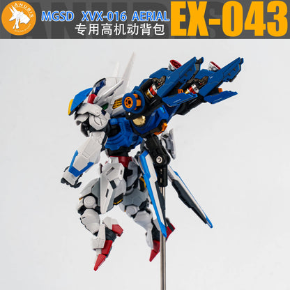 ANUBIS Studio AERIAL XVX-016 MGSD Flying Backpack EX-043 3D Print Details Upgrade Accessorise Assembly Model Kits Toys Accessory