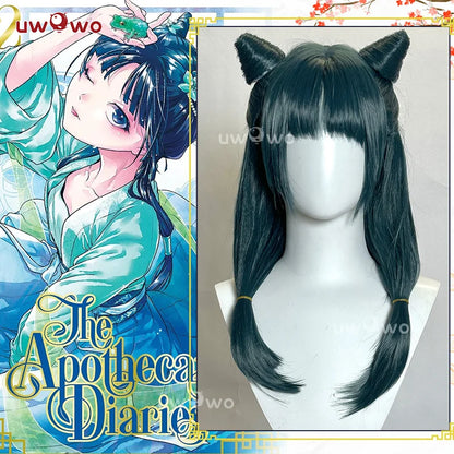 IN STOCK UWOWO Maomao Cosplay Anime The Apothecaryy Diariess Maomao Frog Green Hanfu Style Hunt Cosplay Costume New suit