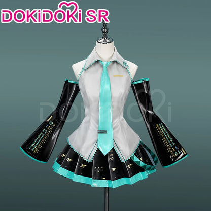 IN STOCK Mikuu Cosplay Costume DokiDoki-SR Mikku Cosplay Women Cute Short Dress Costume Mikuu Cosplay Uniform Halloween