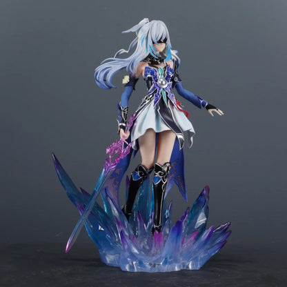 29cm Anime Honkai Star Rail Jingliu PVC Action Figure Statue Desktop Ornament Model Toy Gift - With Box