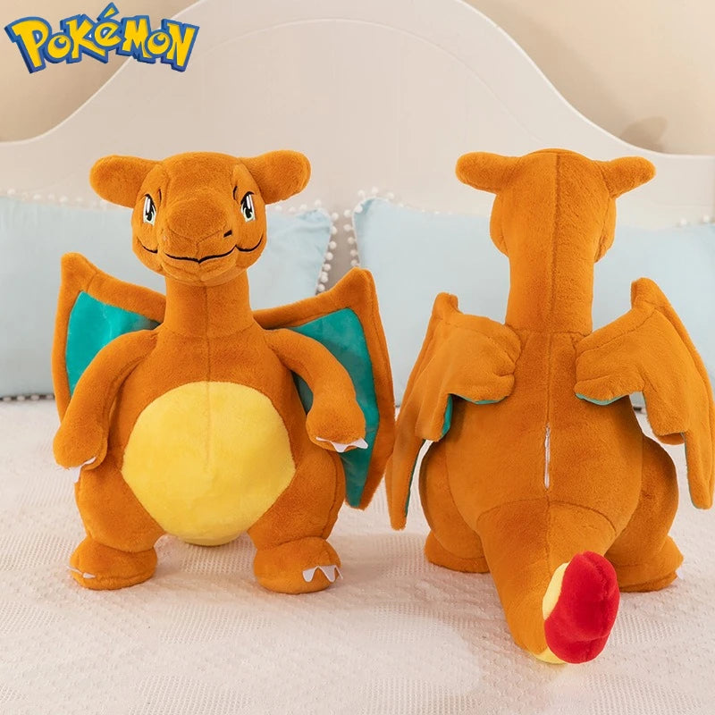 35/45/60CM Big Size Pokemon Charizard Plush Cartoon Anime Plushies Soft Doll Pillow Kawaii Stuffed Plushie Ornament Gift for Kid