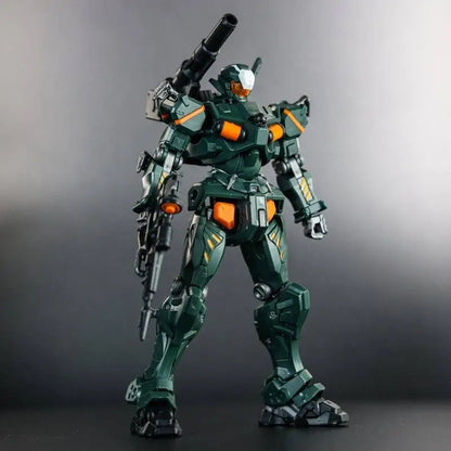 HG 1/144 GQ Cannon KO Action Figure Mecha Warrior Assembly Model High Detail Plastic Garage Kit Gift - Green
