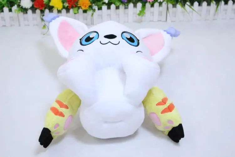 50CM Big Size Tailmon Plushies cartoon anime peluche Kawaii ornament Comfortable soft doll Children's peluche Toy Gifts