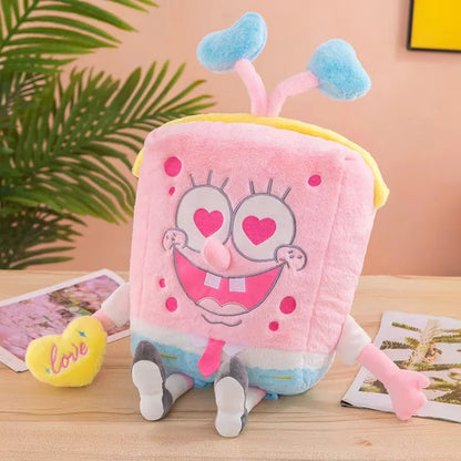45-100CM SpongeBob SquarePants Patrick Star Doll Anime Cartoon Plush Toy Soft Cute Stuffed Collection Children's Birthday Gift