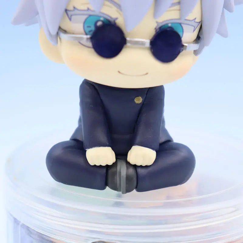 10cm Look up Anime Fushiguro Megumi Jujutsu Kaisen Figure Gojo Satoru Action Figure Q Version Doll Geto Suguru Statue Toy