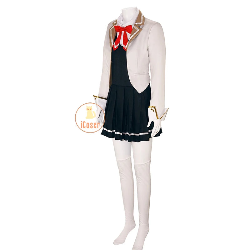 Anime Roshidere Alya Alisa Mikhailovna Kujou Cosplay Costume Wig Maria Masha Dress School Uniform Chisaki Sarashina Yuki Women