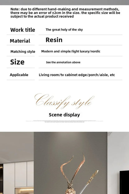 93cm Anime Monkey Figure SonGoku Garage Kit Resin Material Figurine Action Figures Model Children Toy Gift Collectible Figurines