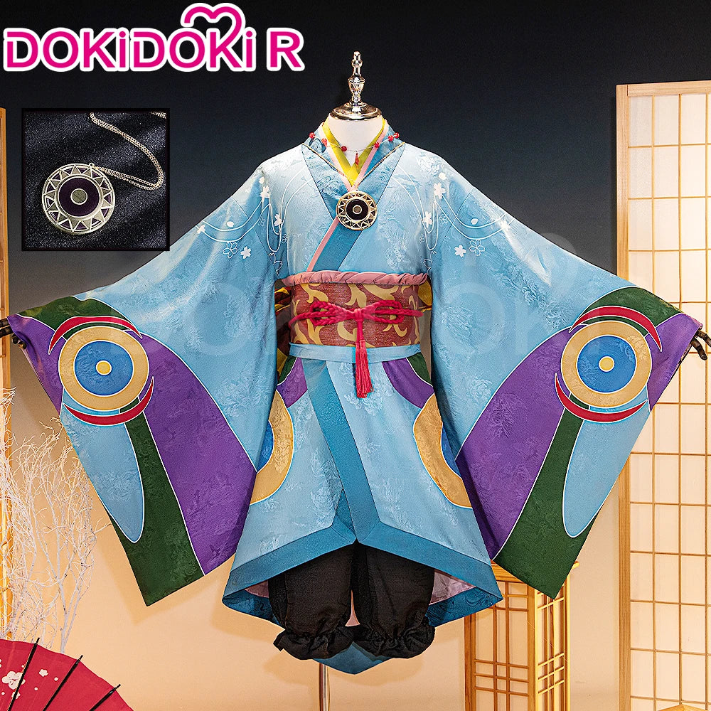 IN STOCK Kusuriuri Cosplay Costume Anime Mononoke【S-3XL】DokiDoki-R Men Kimono Costume Kusuriuri Cosplay Halloween