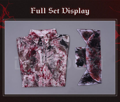 IN STOCK Bubble Head Nurse Cosplay Costume Game Cosplay【XS-3XL】DokiDoki-R Women Halloween Bloody Nurse Dress Mask Plus Siz