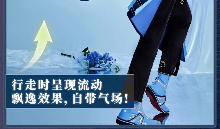 Honkai Star Rail Anaxa Cosplay Costume Wig Uniform Outfit Anaxagoras Grove of Epiphany Amphoreus Carnival Halloween Women Men