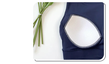 2 Piece Yoga Clothes Women's Gym Yoga Set Strap Cross Back Push Up Sport Bra High Waist Yoga Leggings Sportwear Workout Wear