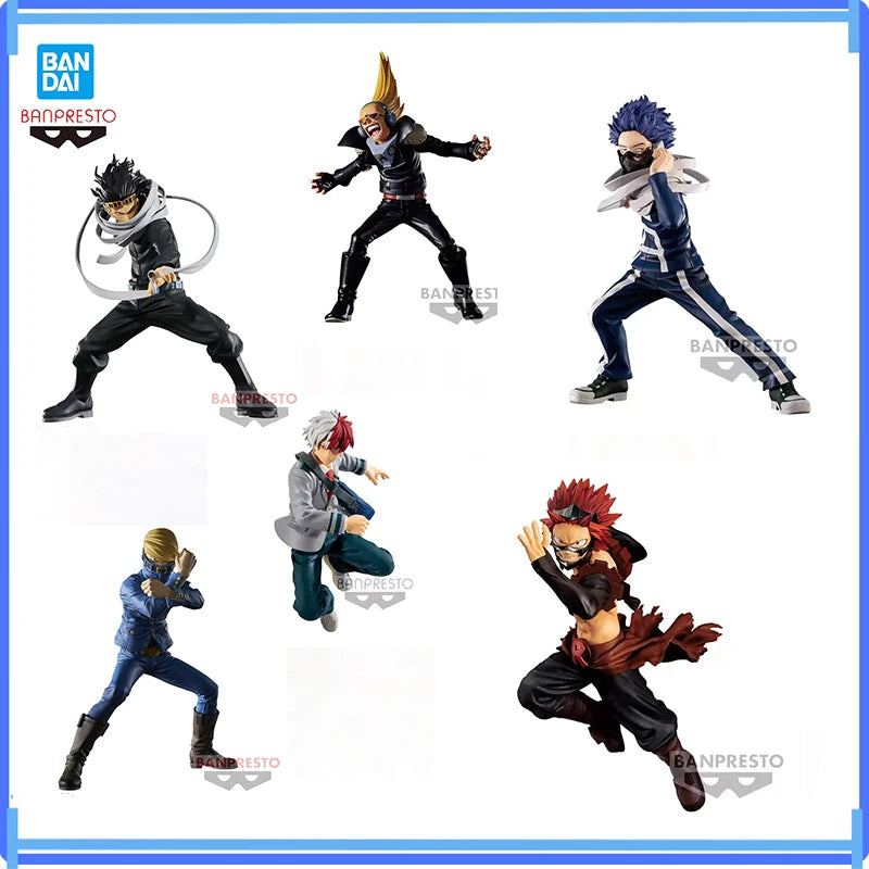 Bandai Original Banpresto My Hero Academia The Amazing Heroe Shota Aizawa Hitoshi Shinso Bravegraph Model Figure Gifts