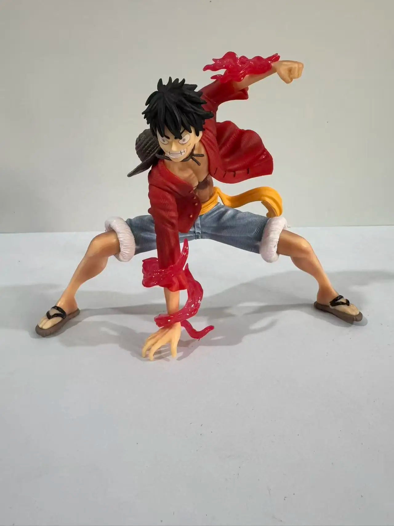 18cm One Piece Monkey D. Luffy Battle Style Action Figure PVC Model Anime Collectible Toy Gift