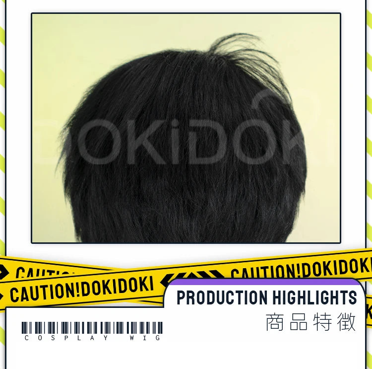 IN STOCK Asakura Shin Sakamotoo Taro Yoichi Nagumo Kei Uzuki Wig Anime Cosplay DokiDoki Men 35cm Short Hair Free Wig Cap