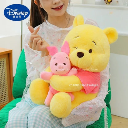 35/45/60cm Big Size Disney Winnie Anime Plush Stuffed Doll Room Decor Plushies Pillows Kawaii Ornaments Children's Holiday Gifts