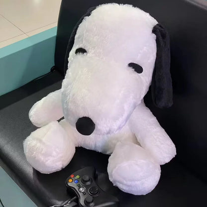 Big Size Snoopy Plush Toy Kawaii White Dog Toy Snoopy Pillow Lovely Snoopy Stuffed Doll Animal Xmas Girlfriends Gifts