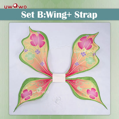 PRE SALE UWOWO Flora Cosplay Anime Flora S4 Fairy Club Transformation Cosplay Costume S-3XL Halloween Costume