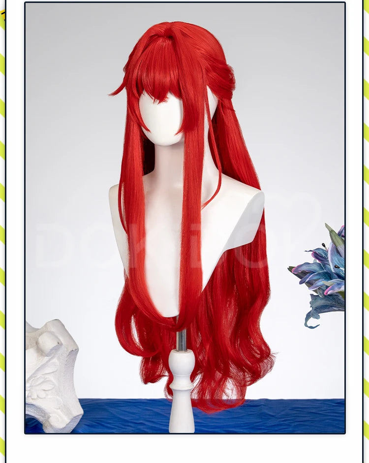 IN STOCK Tribbie Wig Cosplay Game Honkai: Star Rail Cosplay DokiDoki Wig Women 100cm Tribbie Tribios Free Wig Cap