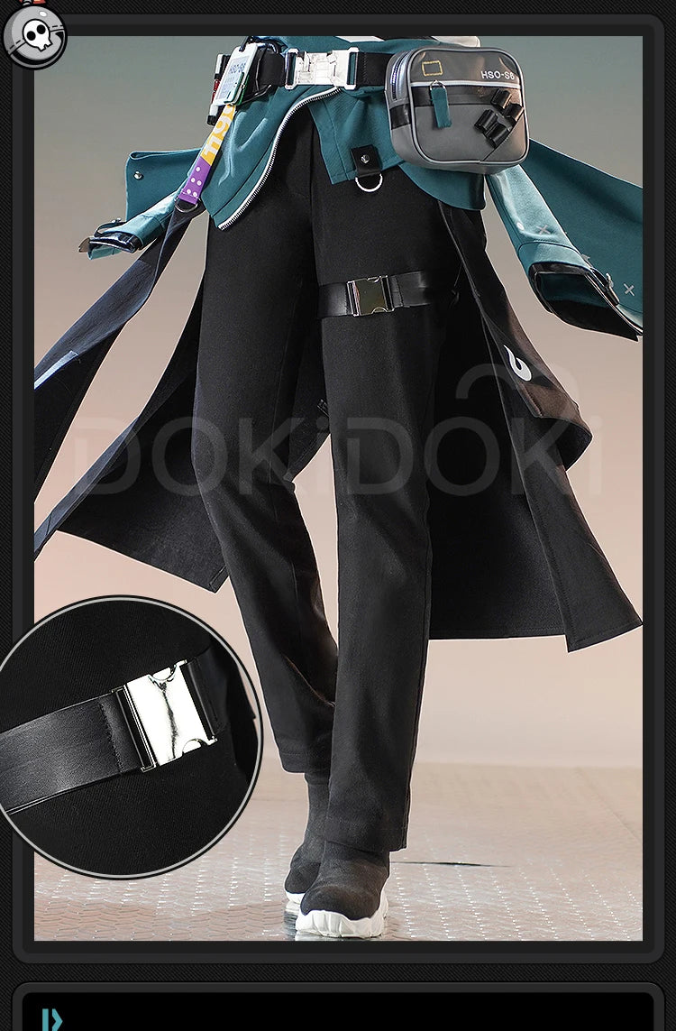 IN STOCK Asaba Harumasa Cosplay Costume Game Zenless Zone Zero Cosplay DokiDoki-SR Men Halloween Costume ZZZ Asaba Cosplay Wig