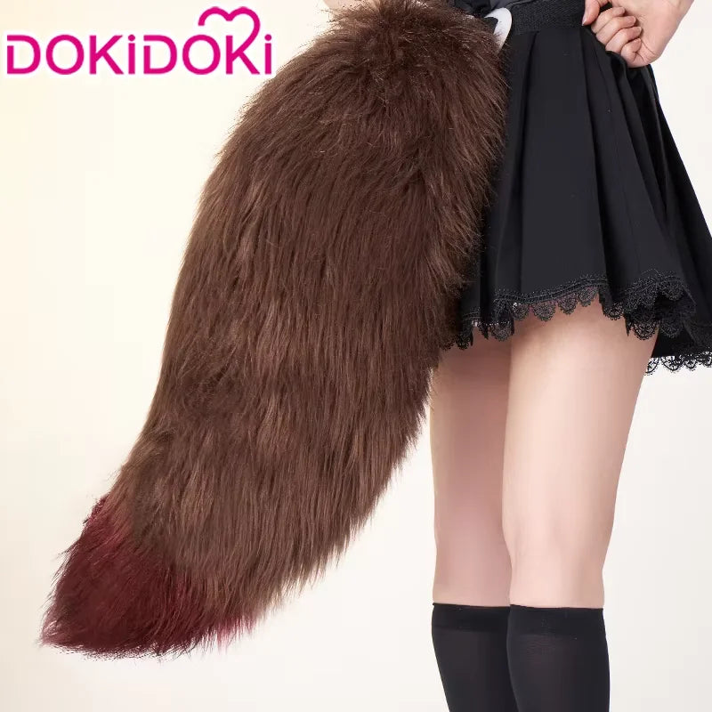 IN STOCK Jiaoqiu Tingyun Fugue Tail Ears Cosplay Props Game Honkai: Star Rail Cosplay DokiDoki Cute FoxEars Tail Foxian