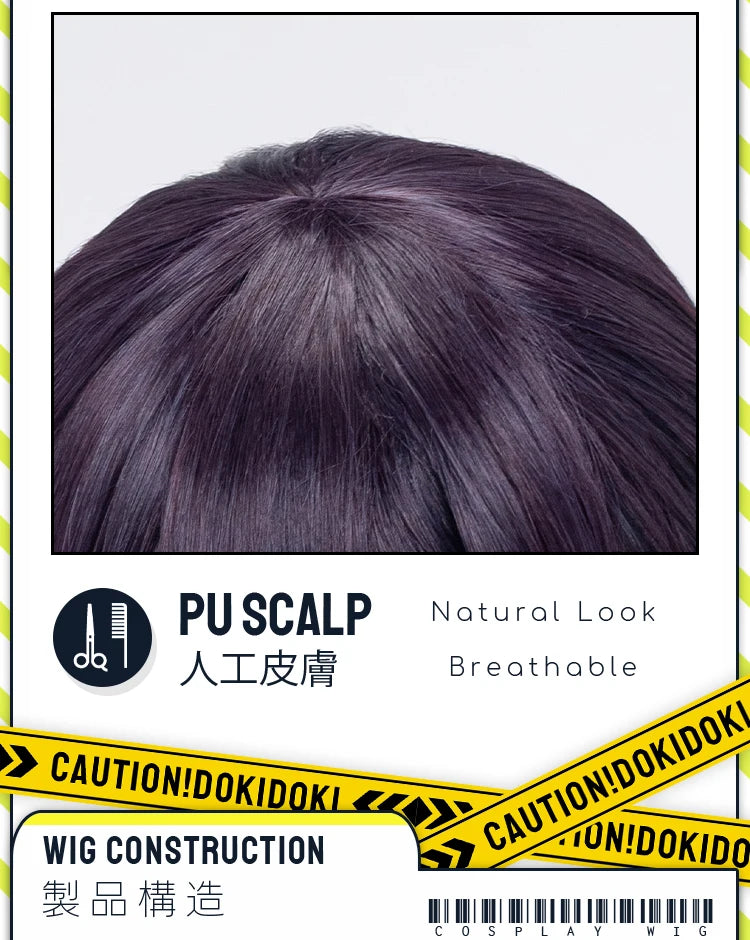 IN STOCK Powerr Hayakawaa Himenoo Makimaa Denjii Rezee Quanxii Angel Devil Yoshidaa Wig Anime DokiDoki Women Free Wig Cap