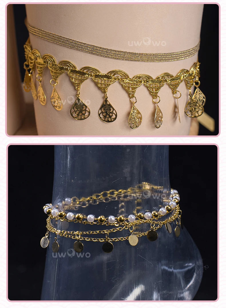 IN STOCK UWOWO Elysia Cosplay Game Honkai Impact 3: Elysia Gown Fanart Cosplay Costume Halloween Costume