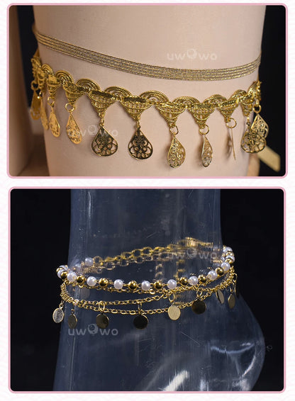 IN STOCK UWOWO Elysia Cosplay Game Honkai Impact 3: Elysia Gown Fanart Cosplay Costume Halloween Costume